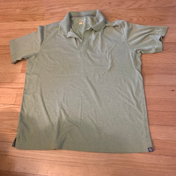 Eddie Bauer Travex Polo Shirt Mens L Lot of 5 Green Red Orange Short Sleeve - Picture 4 of 15